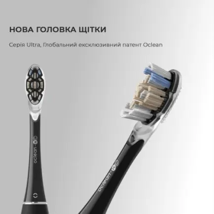 Умная зубная электрощетка Oclean X Ultra Set Black (OLED)