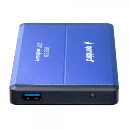 Внешний карман Gembird для подключения SATA HDD 2.5", USB 3.0, Blue (EE2-U3S-2-B)
