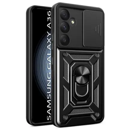 Чeхол-накладка BeCover Military для Samsung Galaxy A36 SM-A366 Black (712863)