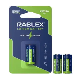 Батарейка Rablex CR123 BL 1шт