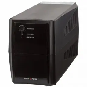 ИБП LogicPower LPM-525VA-P, Lin.int., AVR, 2 x евро, пластик