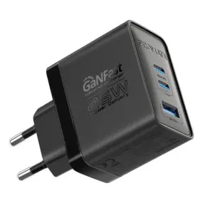 Зарядное устройство Promate PowerPort 45W Black