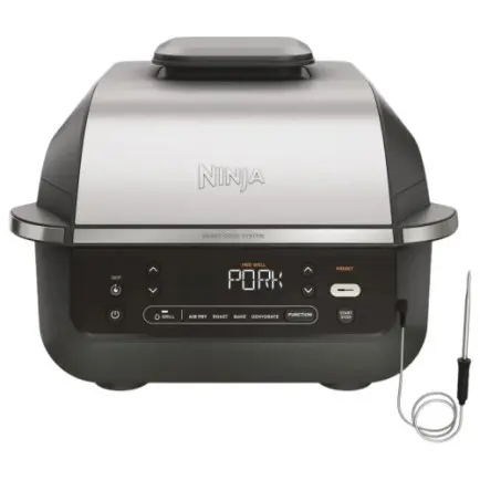 Гриль Ninja Foodi Air Grill & Air Fryer с Сooking probe EG351EU