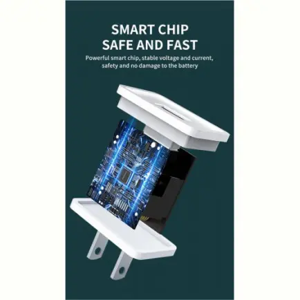 Зарядное устройство Proda PD-A43i USB 2.4A + кабель USB Lightning White