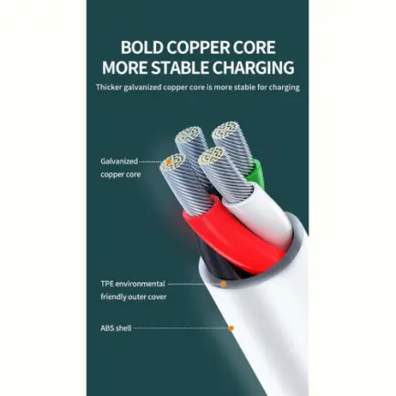 Зарядное устройство Proda PD-A43i USB 2.4A + кабель USB Lightning White