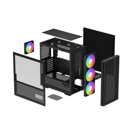 Корпус DeepCool CH560 Digital Black (R-CH560-BKAPE4D-G-1)