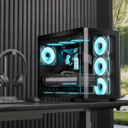 Корпус AeroCool P500C-G-BK-v1 (ACCM-PN01043.11)