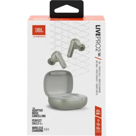 Bluetooth-гарнитура JBL Live Pro 2 Silver (JBLLIVEPRO2TWSSIL)