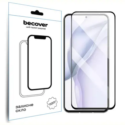 Защитное стекло BeCover для ZTE Nubia V60 Design Black (711977)