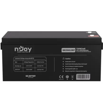 Аккумуляторная батарея Njoy GE25012KF 12V 250AH (BTVGCBEOGHYKFCW01B)