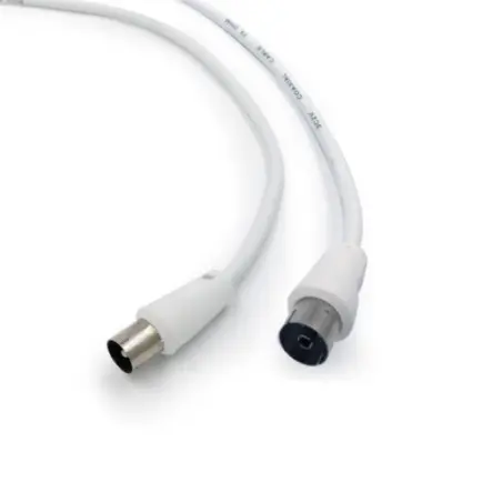 Кабель-удлинитель коаксиальный Cablexpert (CCV-515-W-5M)
