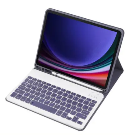 Чехол с беспроводной клавиатурой BeCover для Samsung Galaxy Tab A9 SM-X115 Purple (712360)