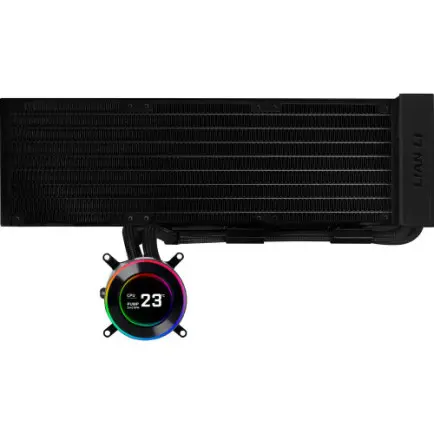 Система водяного охолодження Lian Li HydroShift II LCD-C 360 Fanless Black (G89.GHS2LCD36B.00)