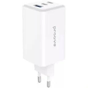 Мережевий зарядний пристрій Proove Pocket GaN Max (2xUSB-C, 1USB)