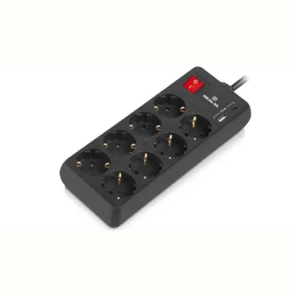 Фильтр питания REAL-EL RS-Protect 805 1.8м Black (EL122300042)