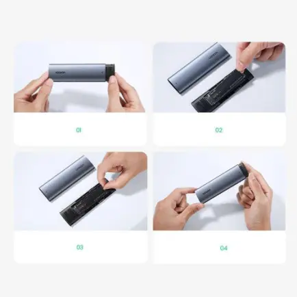 Зовнішня кишеня Ugreen для SSD M.2 (NVMe)