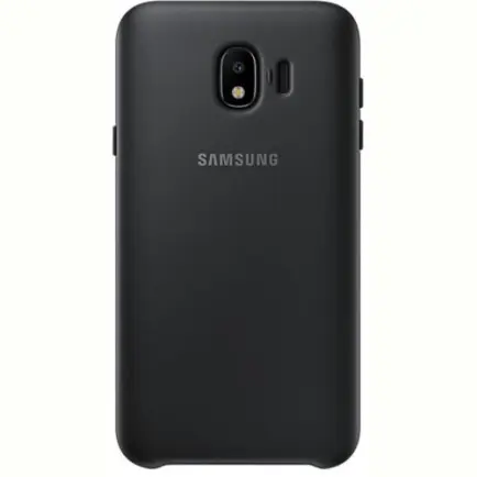 Чeхол-накладка Samsung Dual Layer Cover для Samsung Galaxy J4 SM-J400 Black (EF-PJ400CBEGRU)