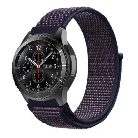 Ремешок BeCover Nylon Style для Xiaomi iMi KW66/Mi Watch Color/Haylou LS01 Deep Blue (705883)