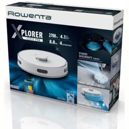 Робот-пилосос Rowenta X-Plorer Serie 75 S RR8577WH