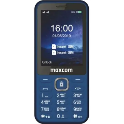 Мобильный телефон Maxcom MM814 Type-C Blue