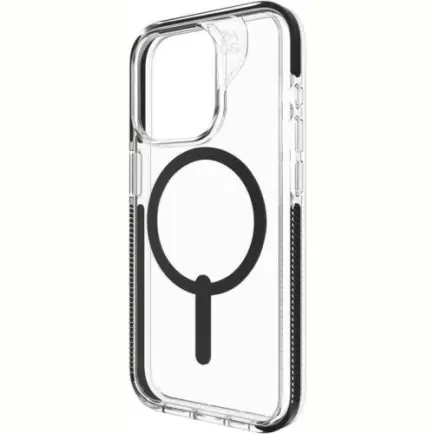 Чeхол-накладка Zagg Gear4 Piccadilly Snap with Magsafe для Apple iPhone 15 Pro Black (702312338)