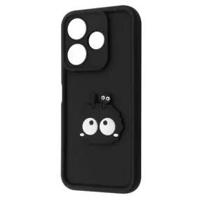 Чeхол-накладка Pretty Things Case для Xiaomi Redmi 13 4G/Poco M6 4G/Note 13R Black/Eyes