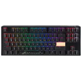 Клавиатура Ducky One 3 TKL Cherry MX Blue RGB UA USB Black (DKON2187ST-CUAPXCLAWSC1)