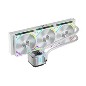 Система водяного охлаждения 1stPlayer X-360 White, Intel: 2011/1851/1700/1366/1200/1150/1151/1155/1156, AMD: AM5/AM4, 397x120x27 мм, 3-pin, 4-pin