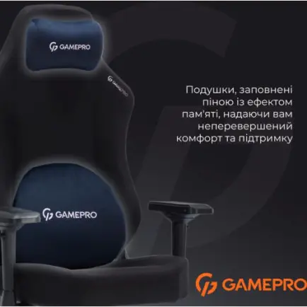 Кресло для геймеров GamePro FGC750B Black