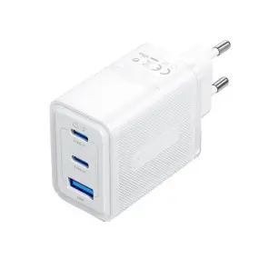 Сетевое зарядное устройство Vention GaN III PD 65W QC3.0 5A White (FERW0-EU)