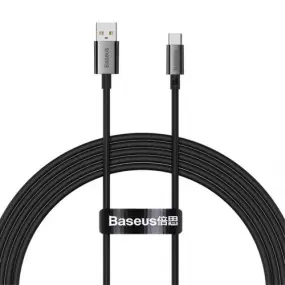 Кабель Baseus Superior Fast Charging USB - USB-C, 1м Black (6932172631970)
