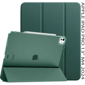 Чeхол-книжка BeCover Tri Fold Hard для Apple iPad Pro 13" M4 2024 Dark Green (711731)