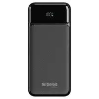 Универсальная мобильная батарея Sigma mobile X-Power SI20A4QL 20000mAh Black (48..