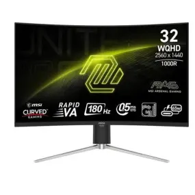 Монитор MSI 31.5" MAG 325CQRF QD E2 VA Black Curved 180Hz