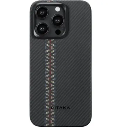 Чeхол-накладка Pitaka MagEZ Case 4 для Apple iPhone 15 Pro Max Rhapsody (FR1501PM)