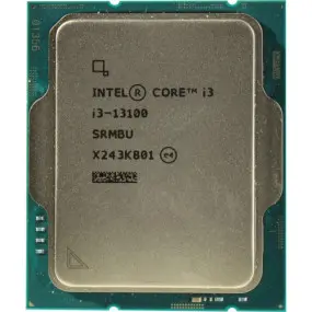 Процессор Intel Core i3 13100 3.4GHz (12MB, Raptor Lake, 60W, S1700)