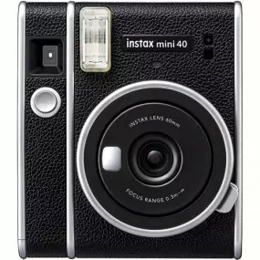 Фотокамера миттєвого друку Fujifilm Instax Mini 40 Black (16696863)