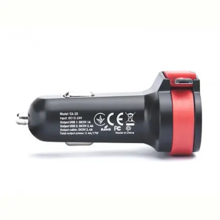 Автомобильное зарядное устройство REAL-EL CA-35 (3USBx3.4A)