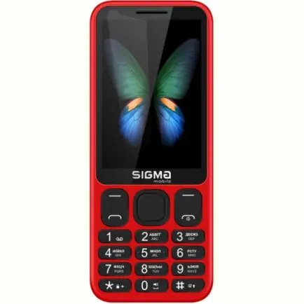 Мобильный телефон Sigma mobile X-Style 351 Lider Dual Sim Red_
