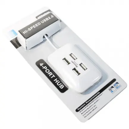 Концентратор USB2.0 Atcom TD004 (10722)