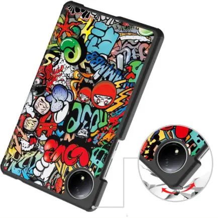 Чохол BeCover Smart Case для Xiaomi Redmi Pad SE 8.7" Graffiti (711913)