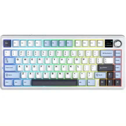 Клавиатура беспроводная Aula F75 Max White (6978080501158)