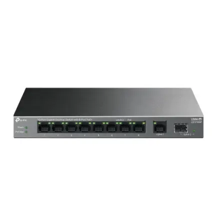 Коммутатор TP-Link LS1210GP (9xGE PoE+, 1xSFP, max POE 61W)
