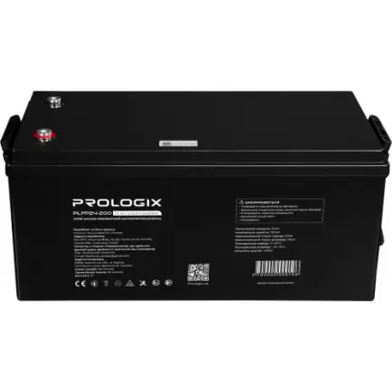 Акумуляторна батарея Prologix 25.6V 200AH 5120Wh (PLFP24-200)