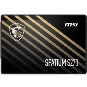 Накопитель SSD  240GB MSI Spatium S270 2.5" SATAIII 3D TLC (S78-440N070-P83)