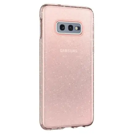 Чохол-накладка Spigen Liquid Crystal Glitter для Samsung Galaxy 10e SM-G970 Rose Quartz (609CS25835)
