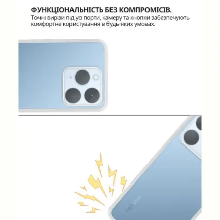Чeхол-накладка BeCover для Realme 15T Transparancy (714695)