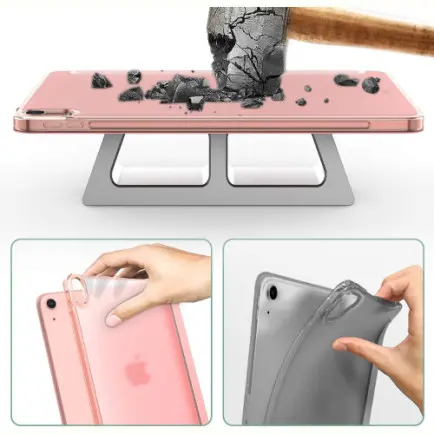 Чохол-книжка BeCover Tri Fold Hard для Apple iPad Air 11" M4 2026 Pink (715246)