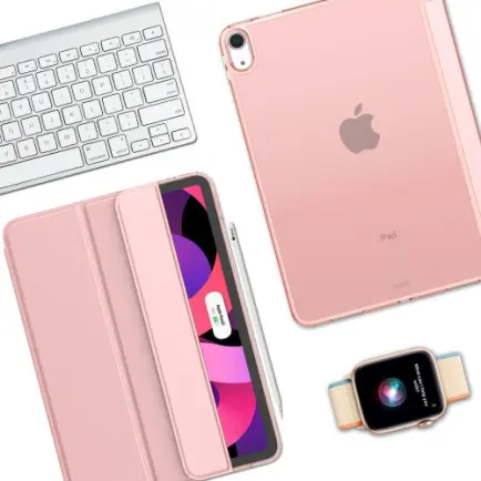 Чохол-книжка BeCover Tri Fold Hard для Apple iPad Air 11" M4 2026 Pink (715246)