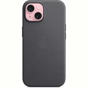 Чехол-накладка Apple FineWoven Case with MagSafe для Apple iPhone 15 Black (MT393)